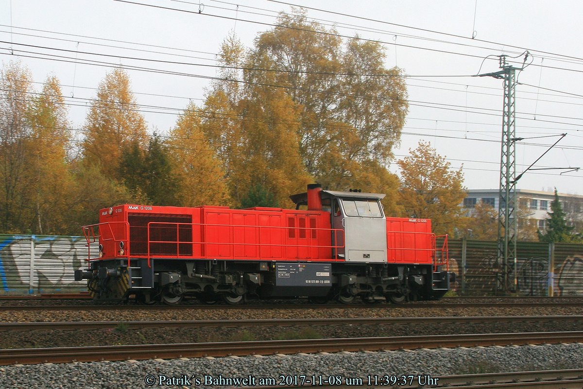 Locon 275 809 Lz in Hamburg-Harburg am 08.11.2017
© Patrik´s Bahnwelt